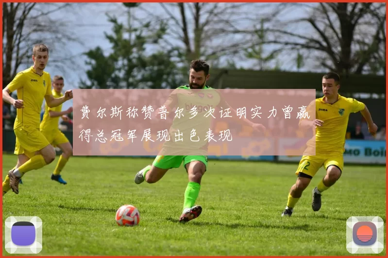 费尔斯称赞普尔多次证明实力曾赢得总冠军展现出色表现